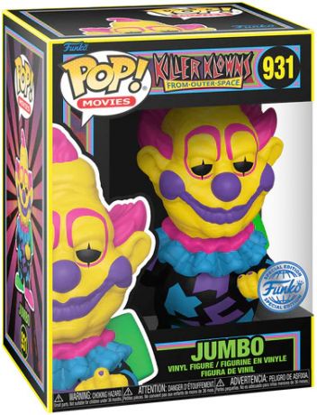 Figurine Funko Pop Les Clowns tueurs venus d'ailleurs #931 Jumbo - Black Light