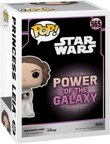 Figurine Funko Pop Star Wars : Power of the Galaxy #565 Princesse Leia