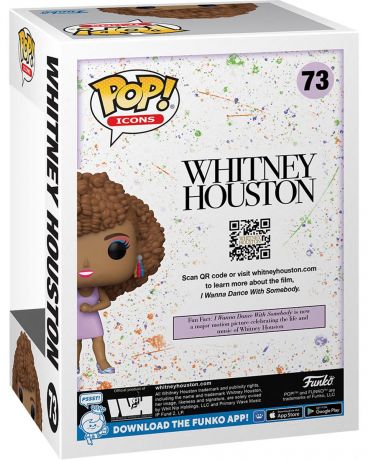 Figurine Funko Pop Whitney Houston #73 Whitney Houston (I Wanna Dance With Somebody)
