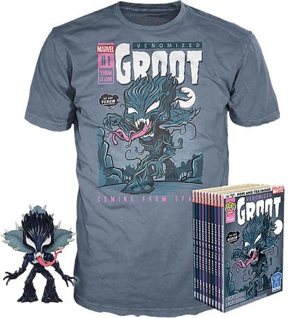 Figurine Funko Pop Venom [Marvel] #511 Groot Vénomisé - T-Shirt