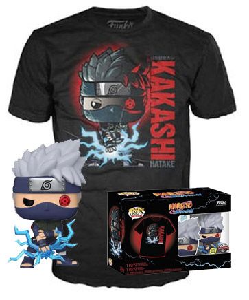 Figurine Funko Pop Naruto #822 Kakashi (Raikiri) - T-Shirt