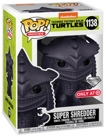 Figurine Funko Pop Tortues Ninja #1138 Super Shredder - Diamant - T-Shirt