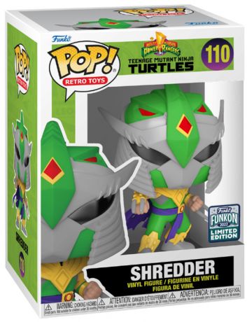 Figurine Funko Pop Tortues Ninja #110 Shredder (Mighty Morphin Power Rangers)