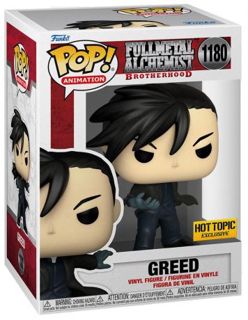 Figurine Funko Pop Fullmetal Alchemist: Brotherhood (FMA) #1180 Greed