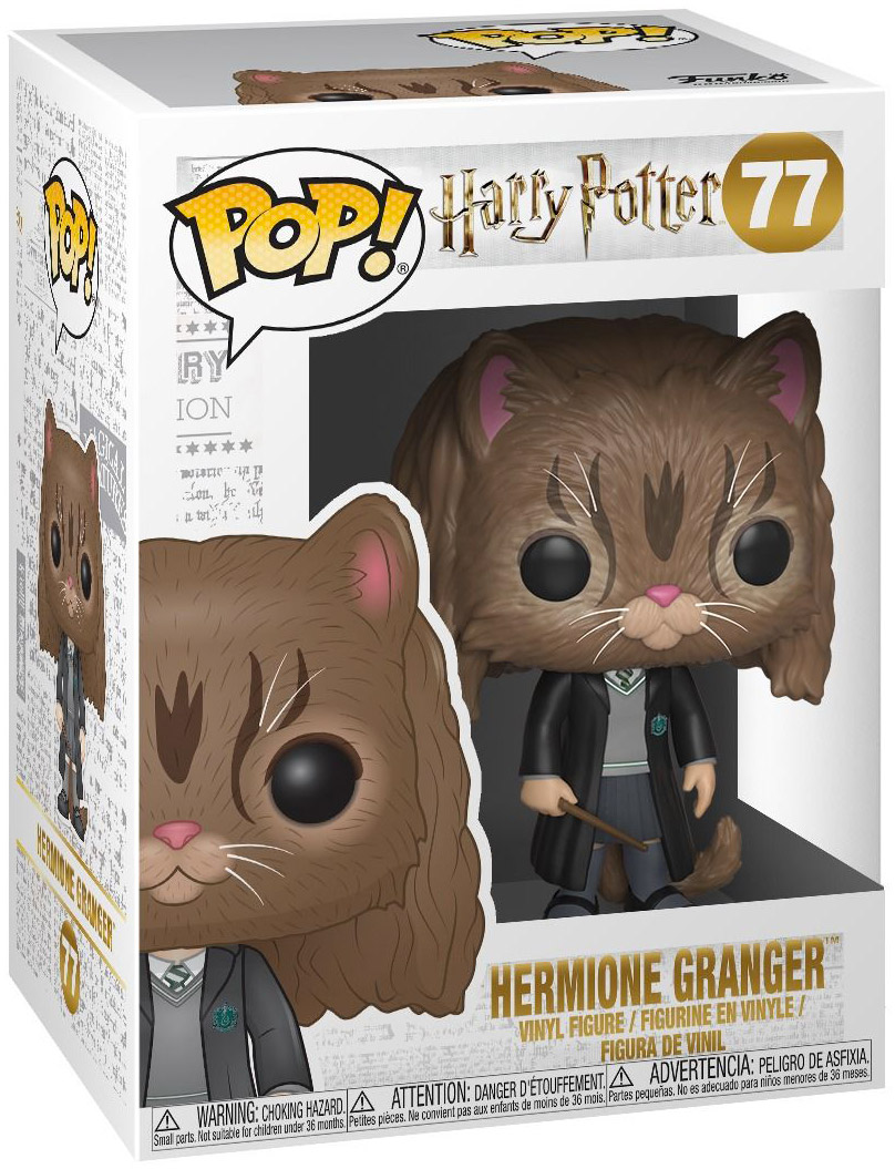 Figurine Pop Harry Potter 77 Pas Chere Hermione Granger En Chat