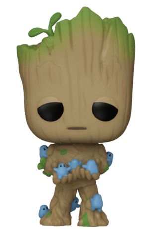 Figurine Funko Pop Je s'appelle Groot [Marvel] #1194 Groot avec grunds