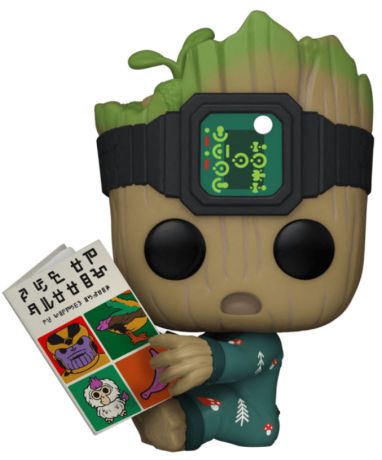 Figurine Funko Pop Je s'appelle Groot [Marvel] #1193 Groot en grenouillère