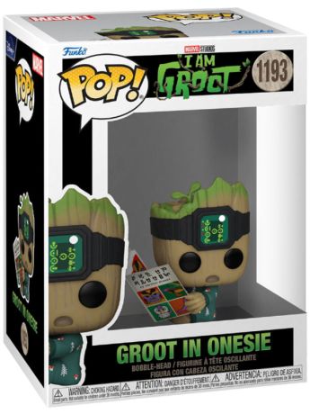 Figurine Funko Pop Je s'appelle Groot [Marvel] #1193 Groot en grenouillère