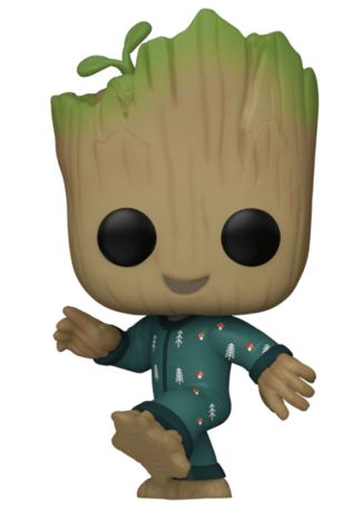 Figurine Funko Pop Je s'appelle Groot [Marvel] #1192 Groot danse en grenouillère