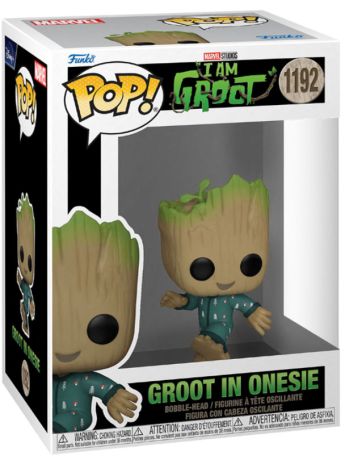 Figurine Funko Pop Je s'appelle Groot [Marvel] #1192 Groot danse en grenouillère