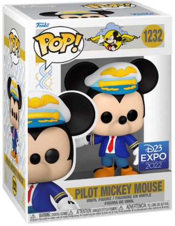 Figurine Funko Pop Mickey Mouse [Disney] #1232 Pilote Mickey Mouse