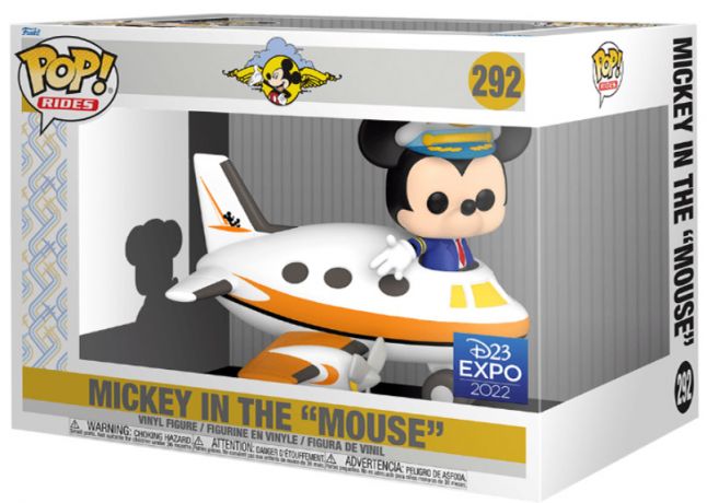 Figurine Funko Pop Mickey Mouse [Disney] #292 Mickey dans l'avion