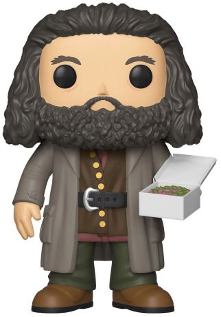 Figurine Funko Pop Harry Potter #78 Rubeus Hagrid avec gâteau d'Anniversaire - 15 cm