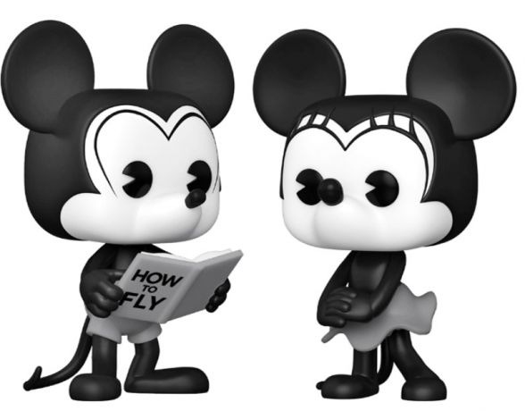 Figurine Funko Pop Mickey Mouse [Disney] Mickey Mouse & Minnie Mouse - Pack