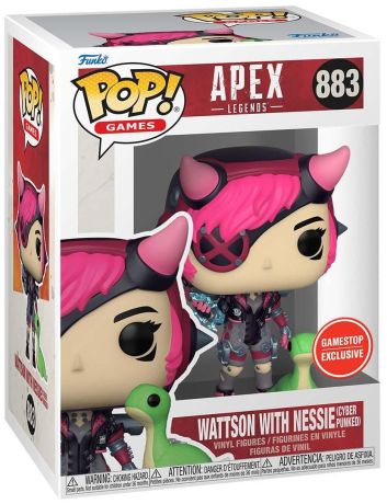 Figurine Funko Pop Apex Legends #883 Wattson with Nessie (Cyber Punked)