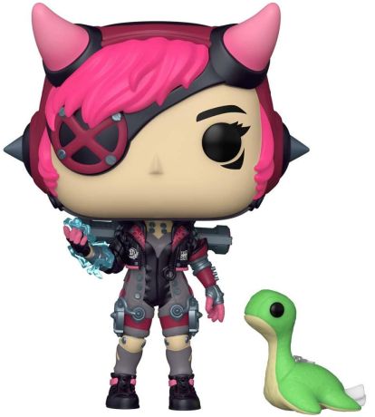 Figurine Funko Pop Apex Legends #883 Wattson with Nessie (Cyber Punked)