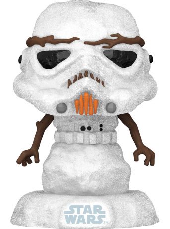 Figurine Funko Pop Star Wars : Noël #557 Stormtrooper bonhomme de neige