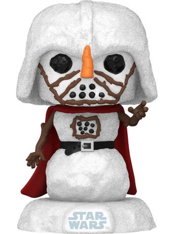 Figurine Funko Pop Star Wars : Noël #556 Dark Vador bonhomme de neige