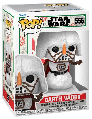 Figurine Funko Pop Star Wars : Noël #556 Dark Vador bonhomme de neige