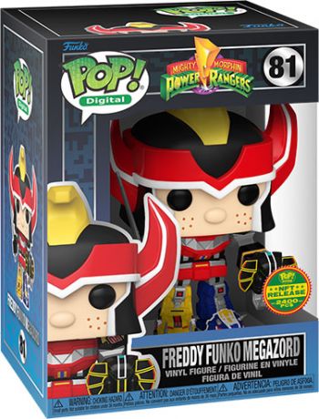 Figurine Funko Pop Power Rangers #81 Freddy Funko Megazord - Digital Pop