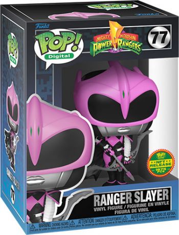 Figurine Funko Pop Power Rangers #77 Ranger Slayer - Digital Pop