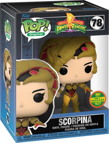 Figurine Funko Pop Power Rangers #78 Scorpina - Digital Pop