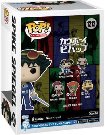 Figurine Funko Pop Cowboy Bebop #1212 Spike Spiegel