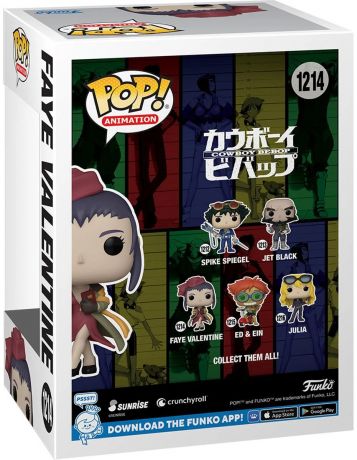 Figurine Funko Pop Cowboy Bebop #1214 Faye Valentine