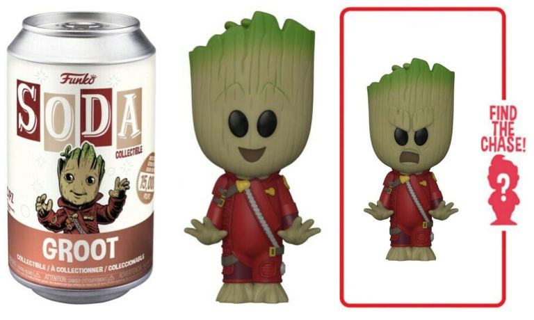 Figurine Funko Soda Les Gardiens de la Galaxie 2 [Marvel] Groot (Canette Marron)