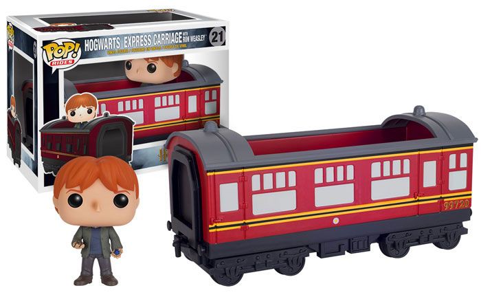 Figurine Funko Pop Harry Potter #21 Wagon du Poudlard Express et Ron Weasley