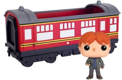 Figurine Funko Pop Harry Potter #21 Wagon du Poudlard Express et Ron Weasley