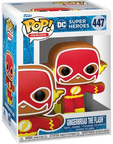 Figurine Funko Pop DC Super-Héros #447 Flash pain d'épices