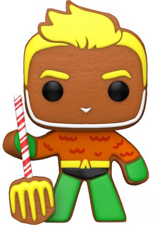 Figurine Funko Pop DC Super-Héros #445 Aquaman pain d'épices