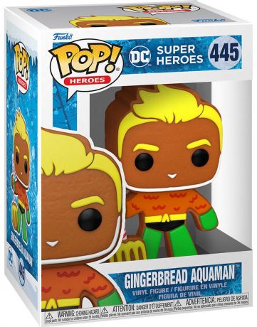 Figurine Funko Pop DC Super-Héros #445 Aquaman pain d'épices