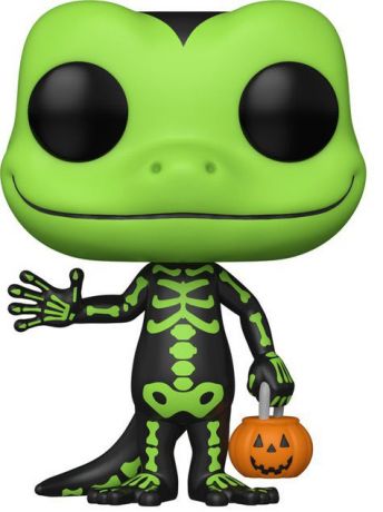 Figurine Funko Pop Icônes de Pub #172 Geico Gecko - Squelette vert
