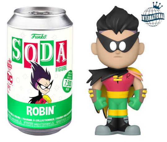 Figurine Funko Soda Teen Titans Go! Robin (Canette Verte)