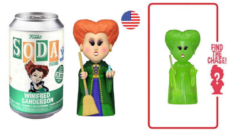 Figurine Funko Soda Hocus Pocus [Disney] Winifred Sanderson (Canette Verte)