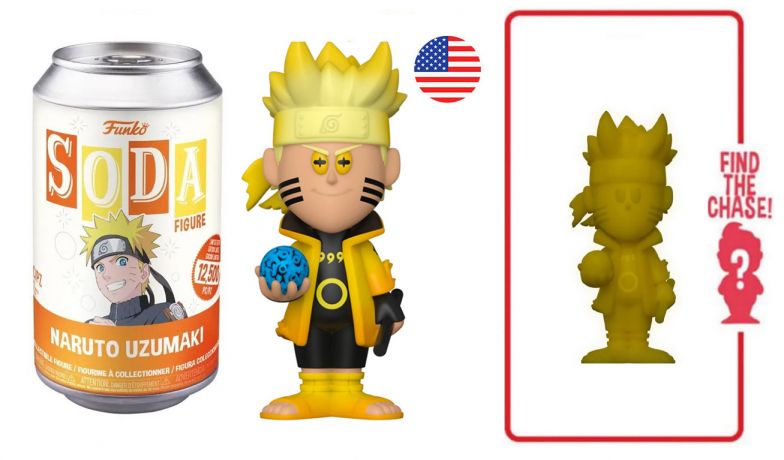 Figurine Funko Soda Naruto Naruto Uzumaki (Canette Orange)