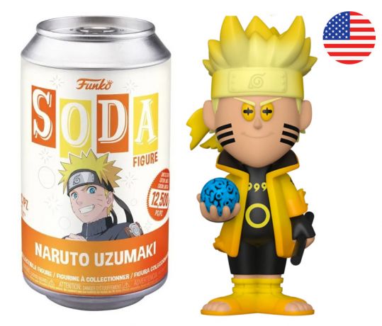 Figurine Funko Soda Naruto Naruto Uzumaki (Canette Orange)