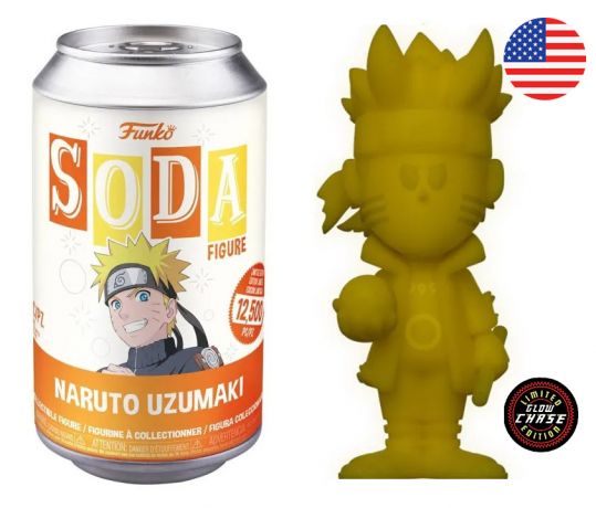 Figurine Funko Soda Naruto Naruto Uzumaki (Canette Orange) [Chase]