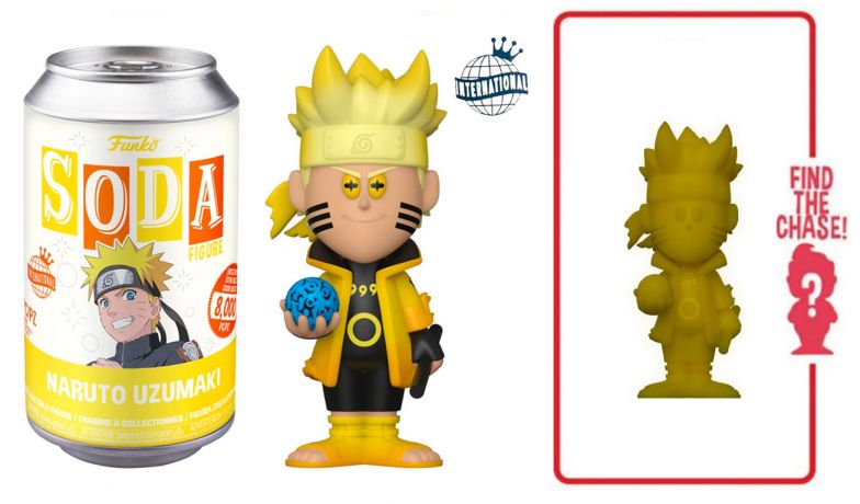 Figurine Funko Soda Naruto Naruto Uzumaki (Canette Jaune)