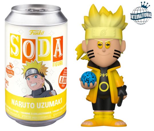 Figurine Funko Soda Naruto Naruto Uzumaki (Canette Jaune)