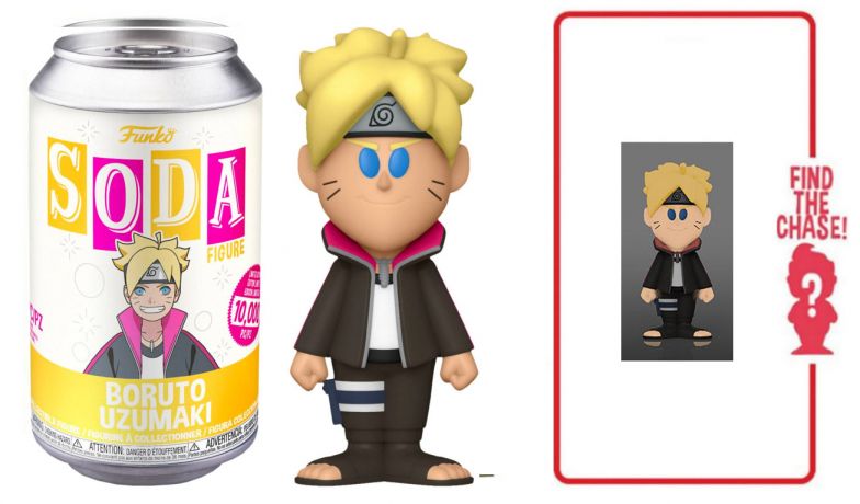 Figurine Funko Soda Boruto: Naruto Next Generations Boruto Uzumaki (Canette Jaune)