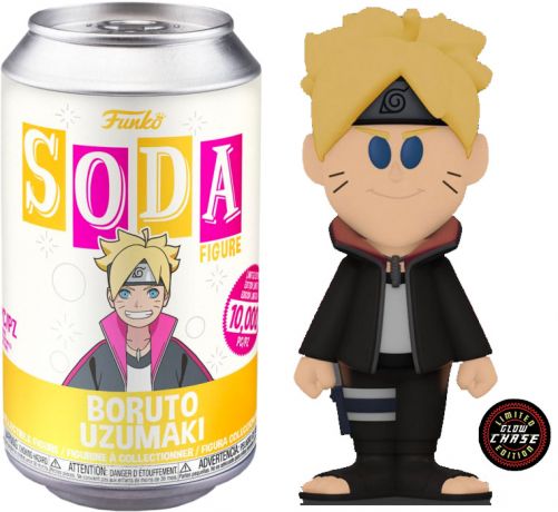 Figurine Funko Soda Boruto: Naruto Next Generations Boruto Uzumaki (Canette Jaune) [Chase]