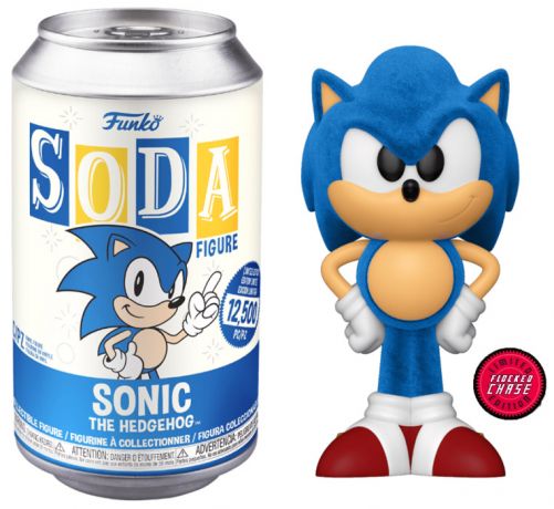 Figurine Funko Soda Sonic le Hérisson Sonic le hérisson (Canette Bleue) [Chase]