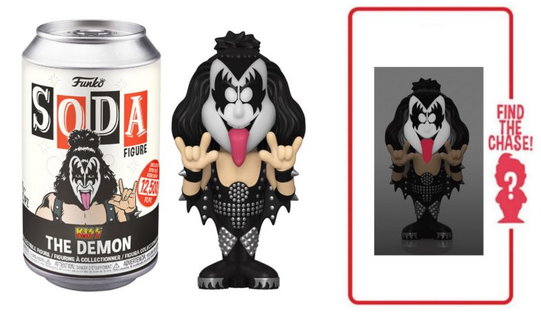 Figurine Funko Soda Kiss Le Démon (Canette Noire)