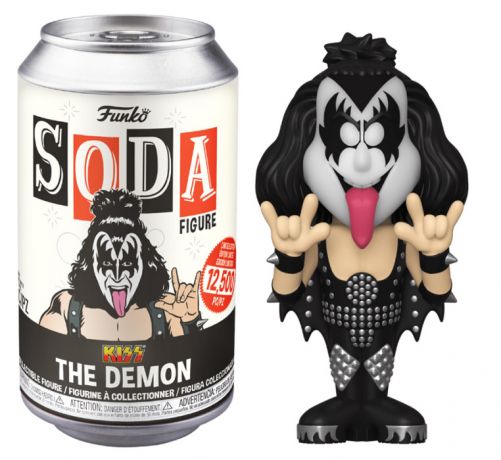 Figurine Funko Soda Kiss Le Démon (Canette Noire)
