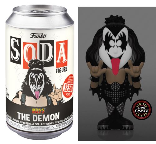 Figurine Funko Soda Kiss Le Démon (Canette Noire) [Chase]