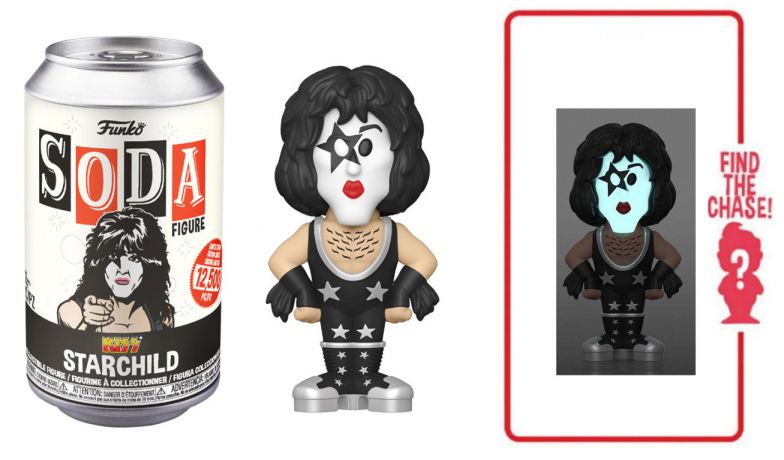 Figurine Funko Soda Kiss Starchild (Canette Noire)