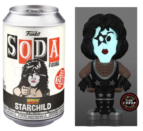 Figurine Funko Soda Kiss Starchild (Canette Noire) [Chase]